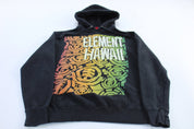 Element Hawaii Black Pullover Hoodie - Jackets - Thrifted Threads