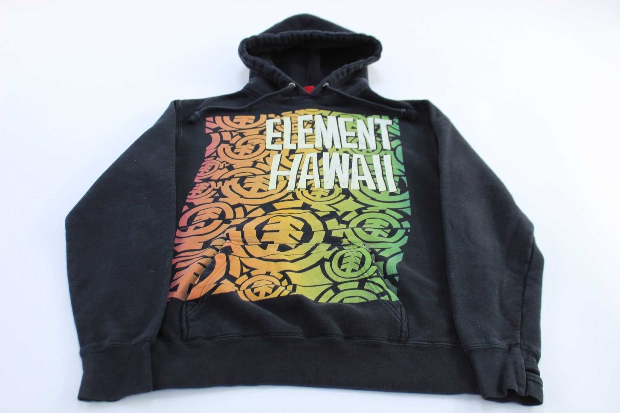 Element Hawaii Black Pullover Hoodie - Jackets - Thrifted Threads