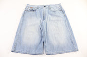 Enyce Light Wash Denim Shorts - Pants/Shorts - Thrifted Threads