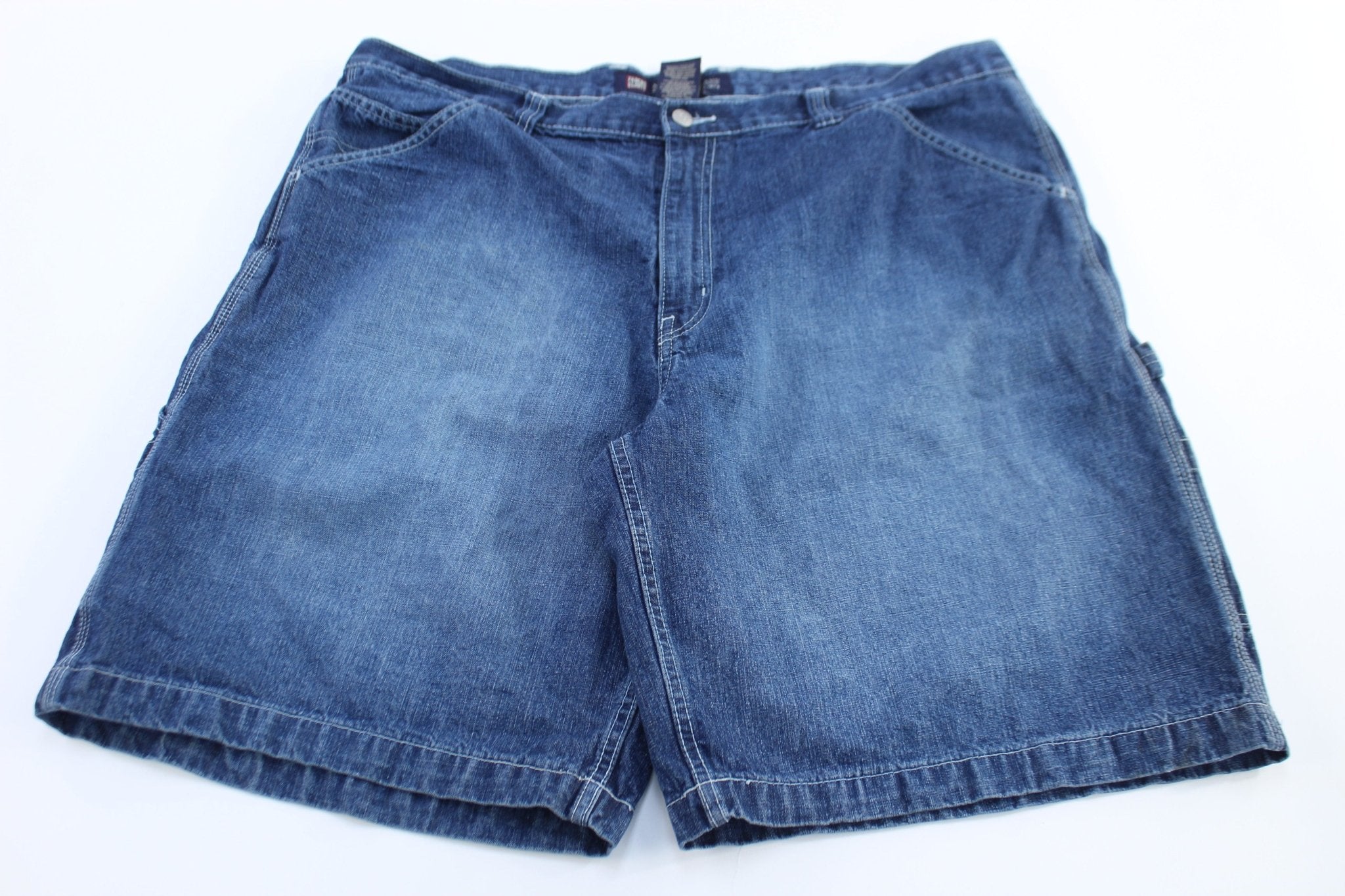 Faded Glory Dark Denim Shorts - ThriftedThreads.com