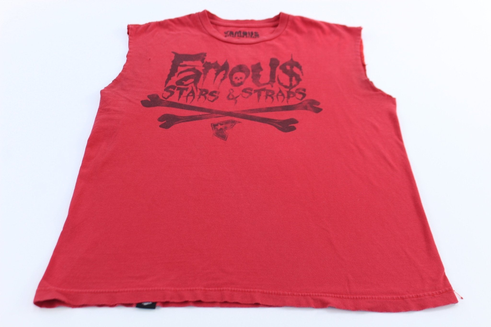 Famous Stars & Straps Red Tank Top - Jerseys/Tanks - Thrifted Threads