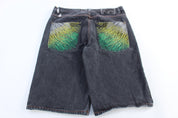 Five Elementz Dark Wash Denim Shorts - Pants/Shorts - Thrifted Threads