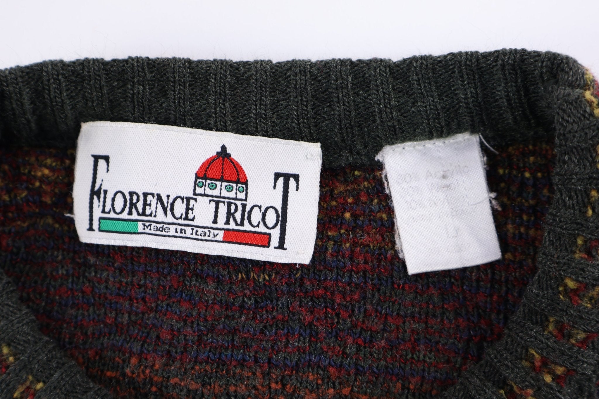 Florence Tricot Multipattern Knit Sweater - Sweater - Thrifted Threads