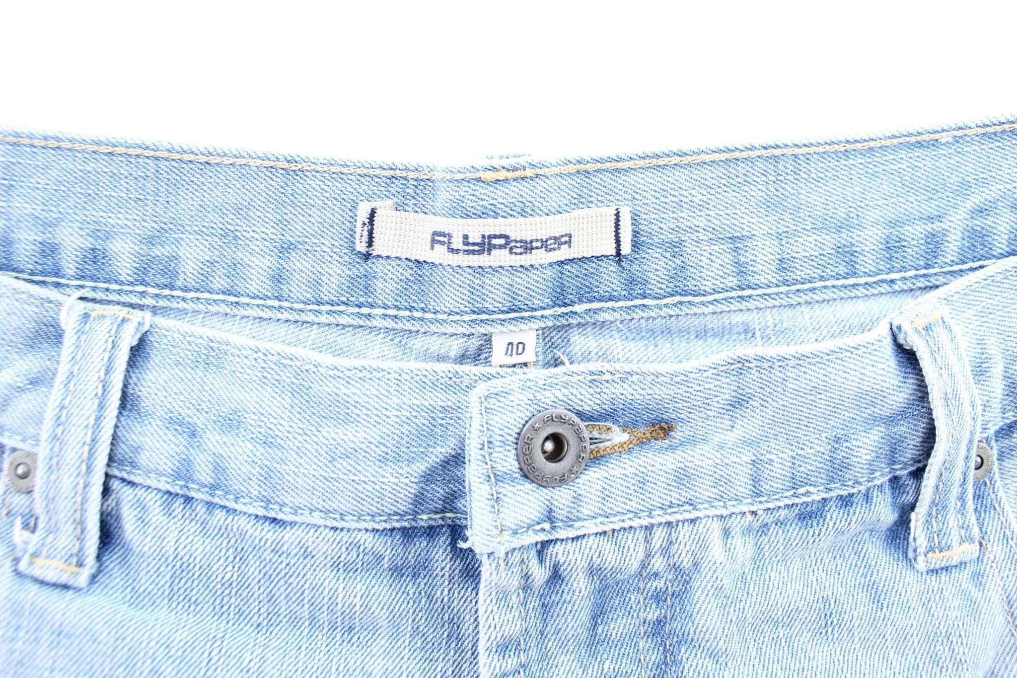 FlyPaper Light Wash Denim Shorts - Pants/Shorts - Thrifted Threads