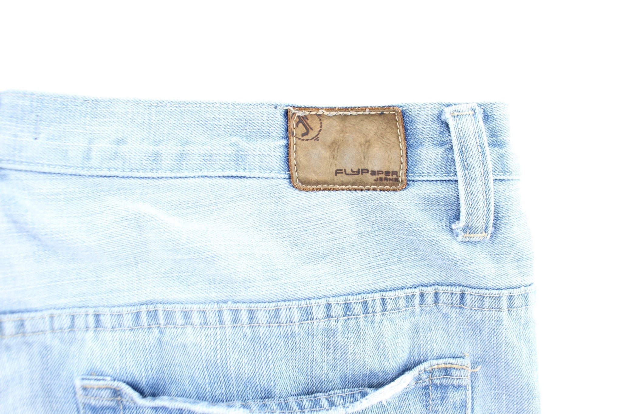 FlyPaper Light Wash Denim Shorts - Pants/Shorts - Thrifted Threads