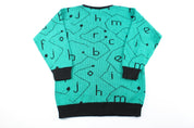 Fortune Knits Alphabet Sweater - ThriftedThreads.com