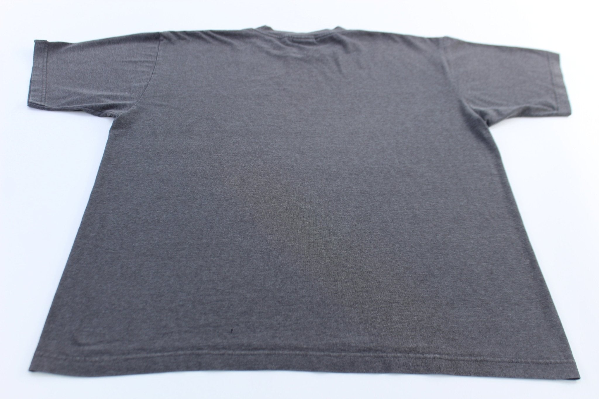 Fox Racing Logo Grey T-Shirt - ThriftedThreads.com
