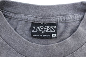 Fox Racing Logo Grey T-Shirt - ThriftedThreads.com