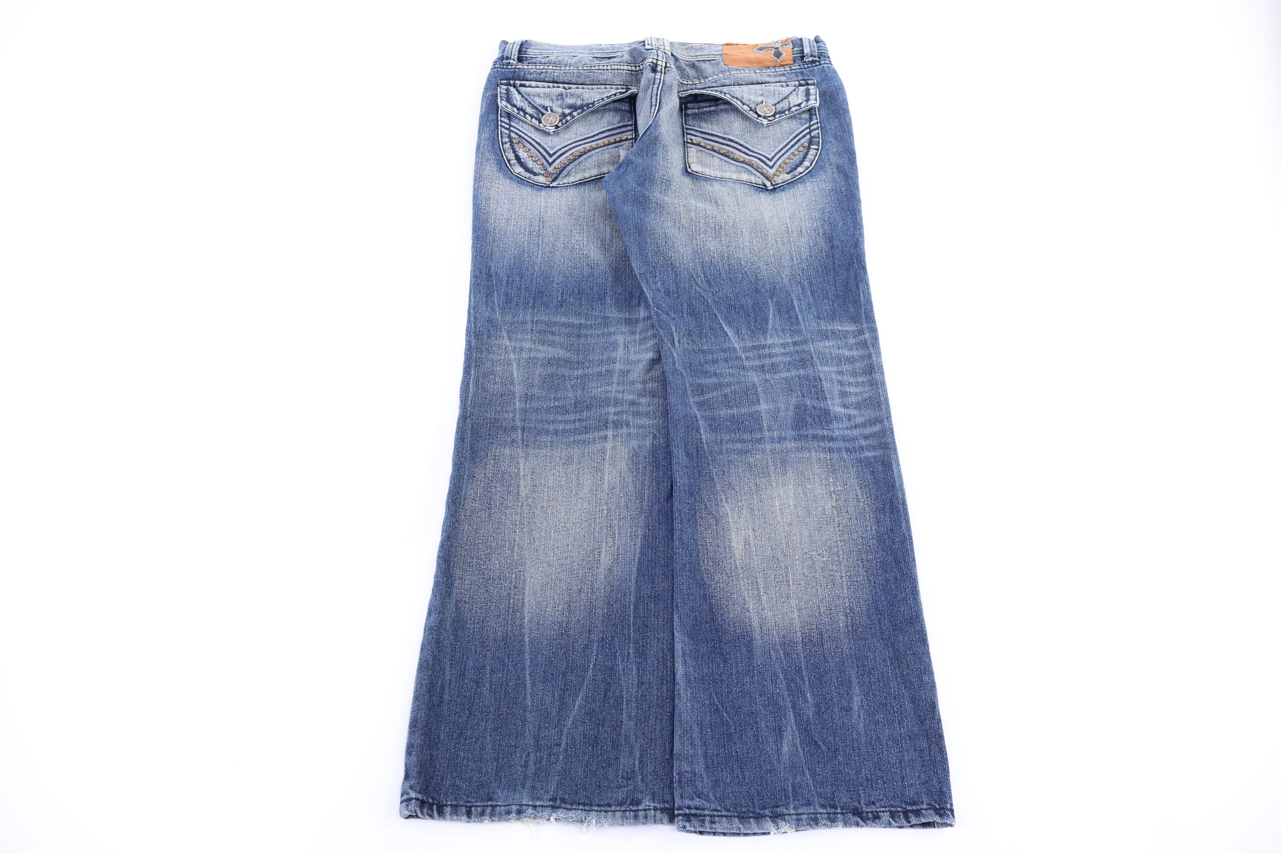 Franky Max Medium Wash Denim Jeans - Pants - Thrifted Threads