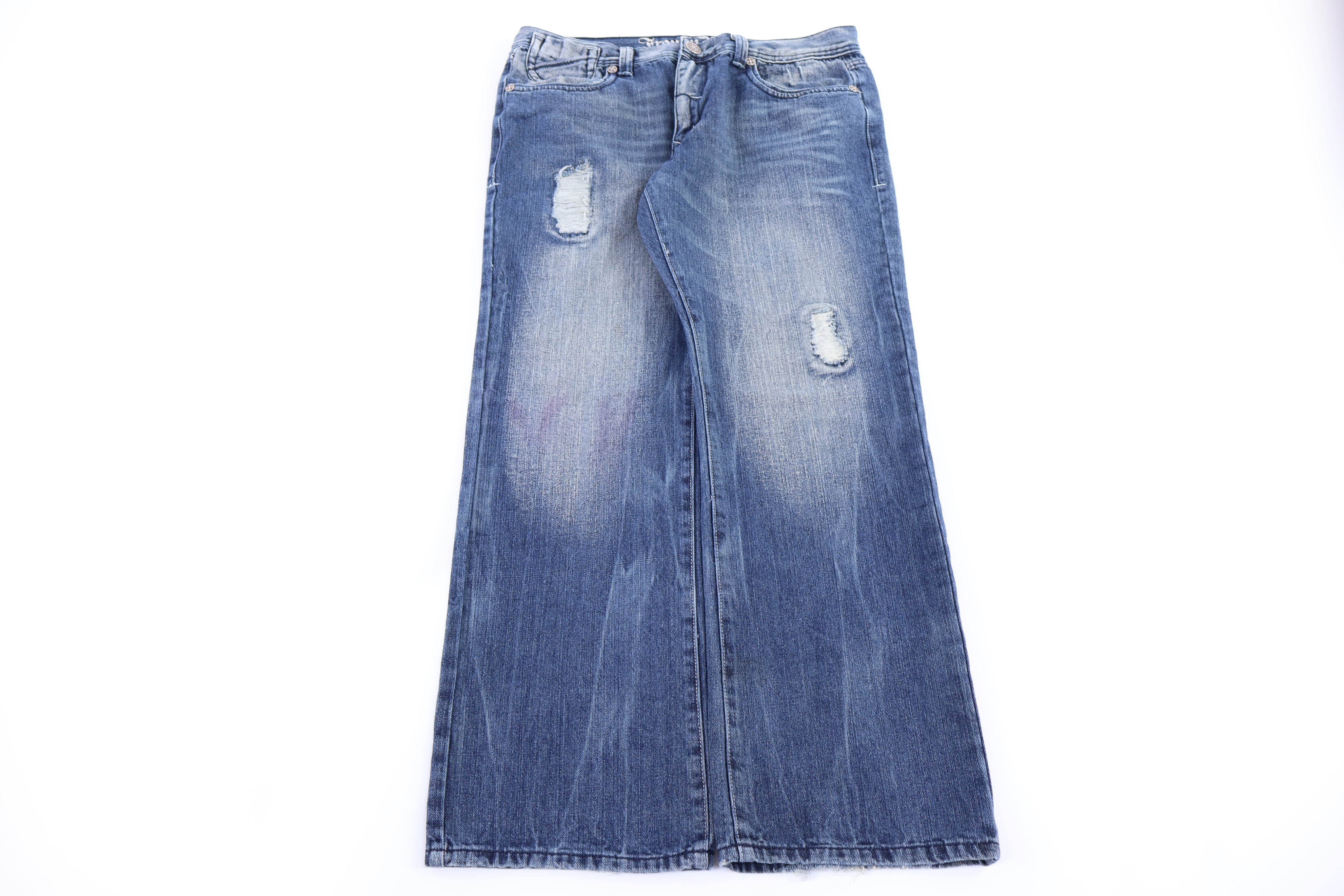 Franky Max Medium Wash Denim Jeans - Pants - Thrifted Threads