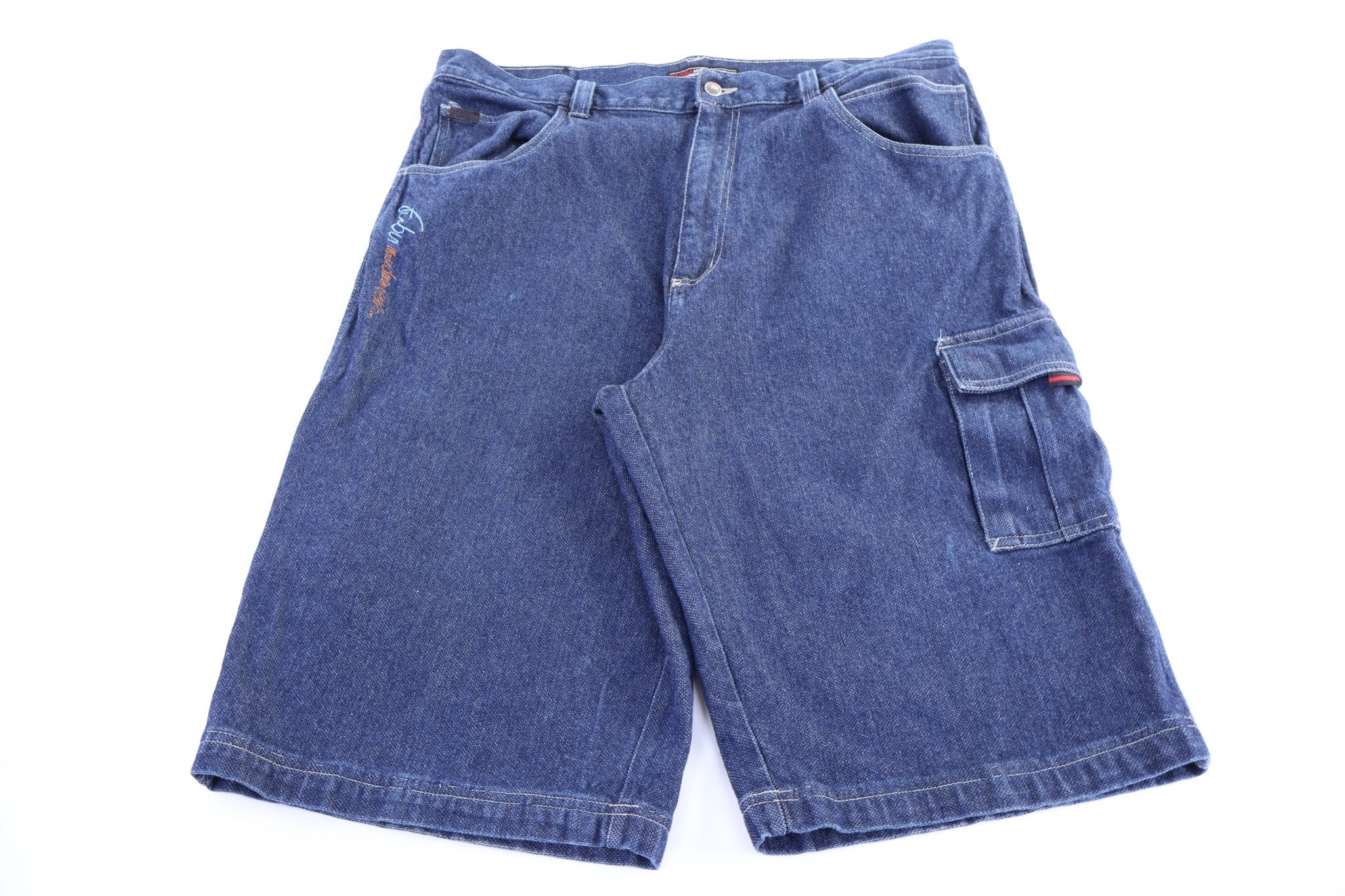 FUBU Dark Wash Denim Shorts - Pants/Shorts - Thrifted Threads