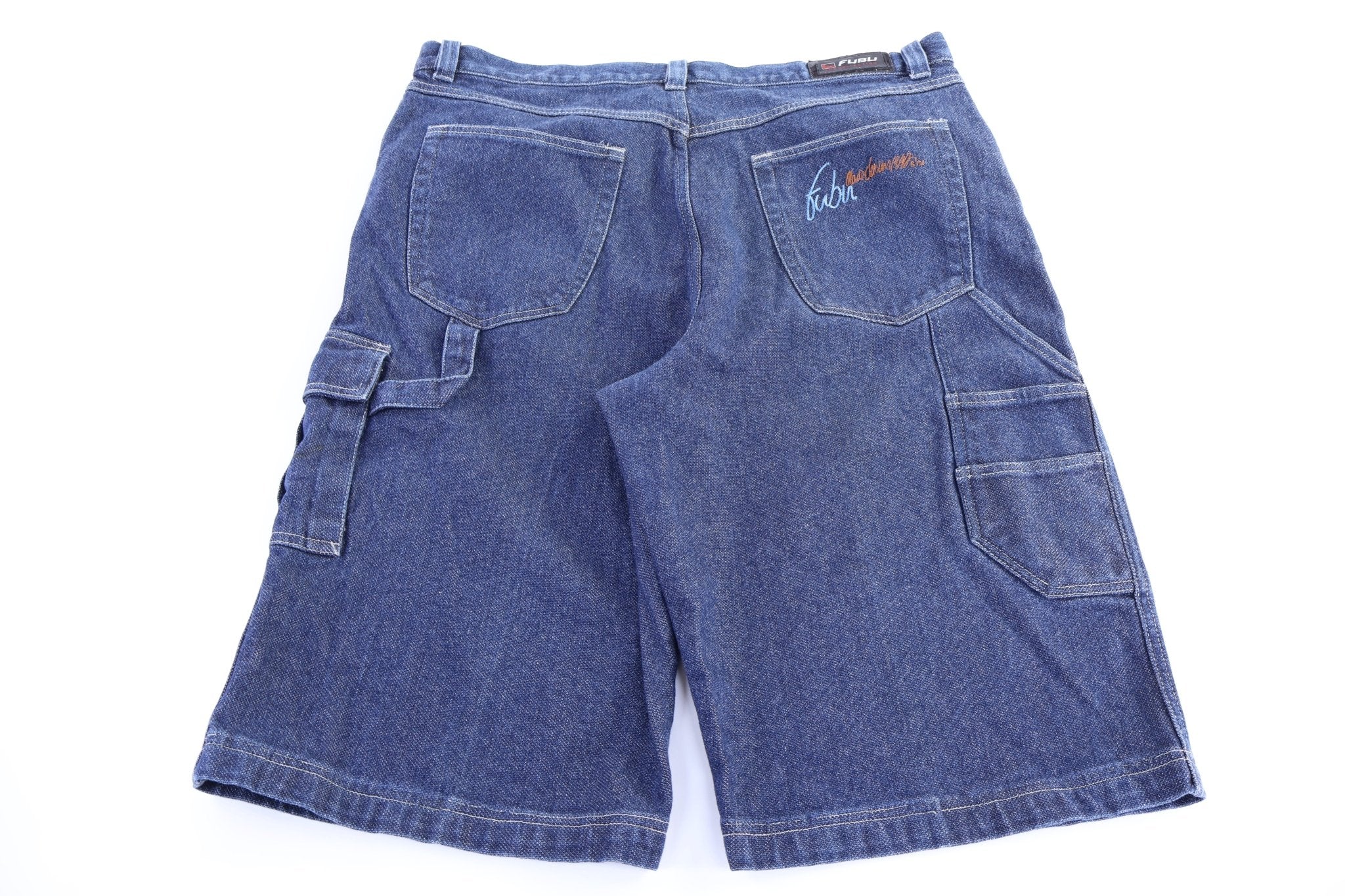 FUBU Dark Wash Denim Shorts - Pants/Shorts - Thrifted Threads