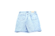 Full Blue Denim Shorts - ThriftedThreads.com
