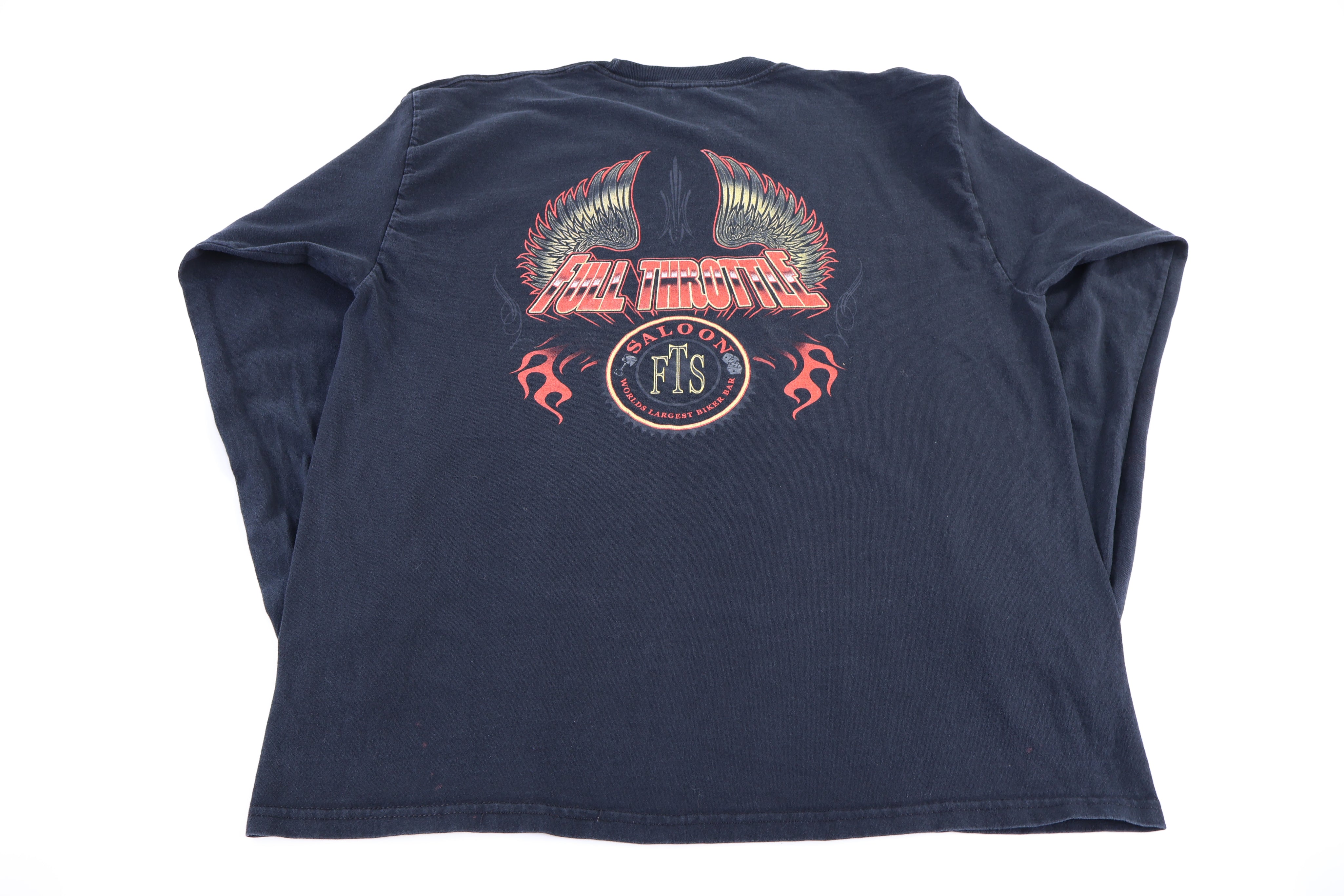 Full Throttle Saloon LS T-shirt - Shirts & Tops - Thrifted Threads
