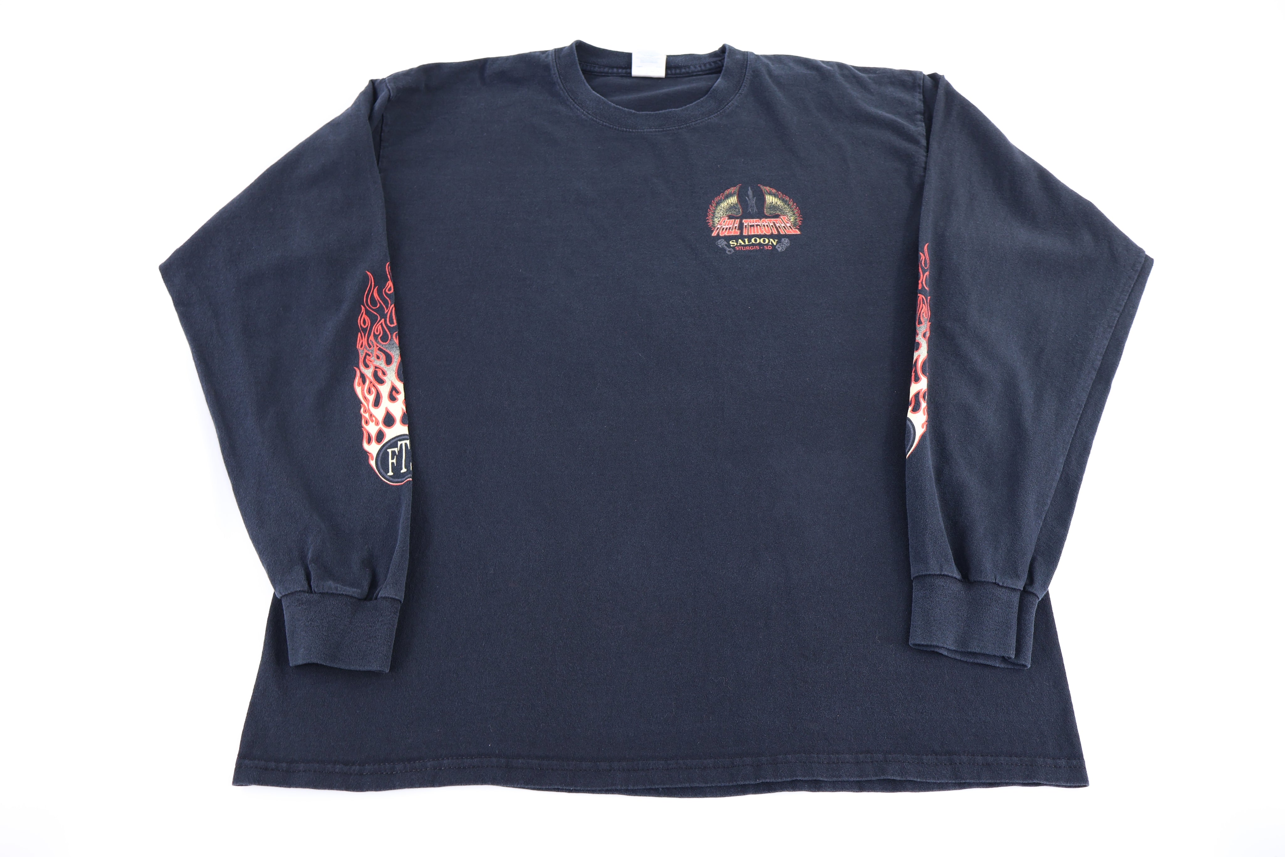 Full Throttle Saloon LS T-shirt - Shirts & Tops - Thrifted Threads