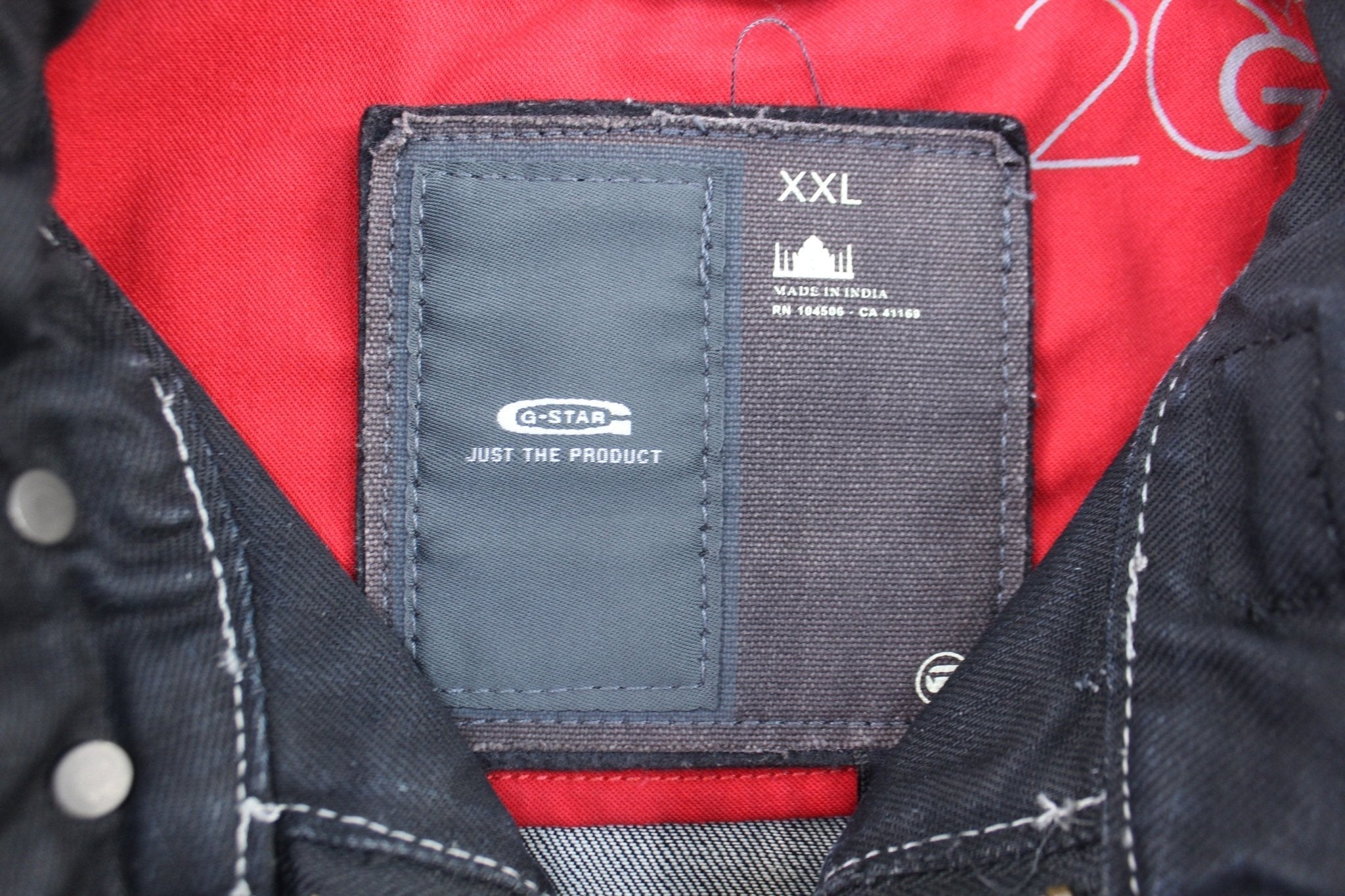 G-Star Originals Raw Denim Racing Jacket - Jacket - Thrifted Threads
