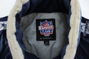Game Day Dallas Cowboys Embroidered Logo Zip Up Jacket - ThriftedThreads.com