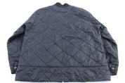 Gap Black Quilted Zip Up Jacket - Jackets - Thrifted Threads