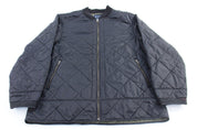 Gap Black Quilted Zip Up Jacket - Jackets - Thrifted Threads
