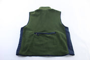 Gap Blue & Green Fleece Zip Up Vest - Jacket - Thrifted Threads