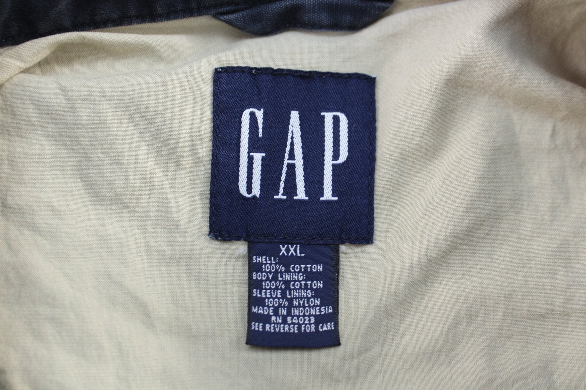 Gap Blue Zip Up Jacket - ThriftedThreads.com