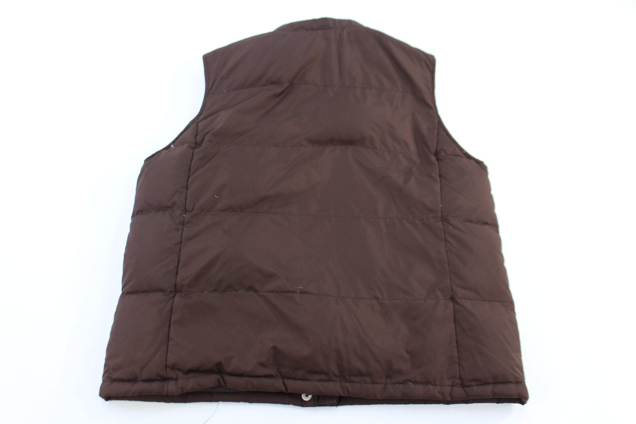 GAP Brown Full Zip Puffer Vest - Vest - Thrifted Threads