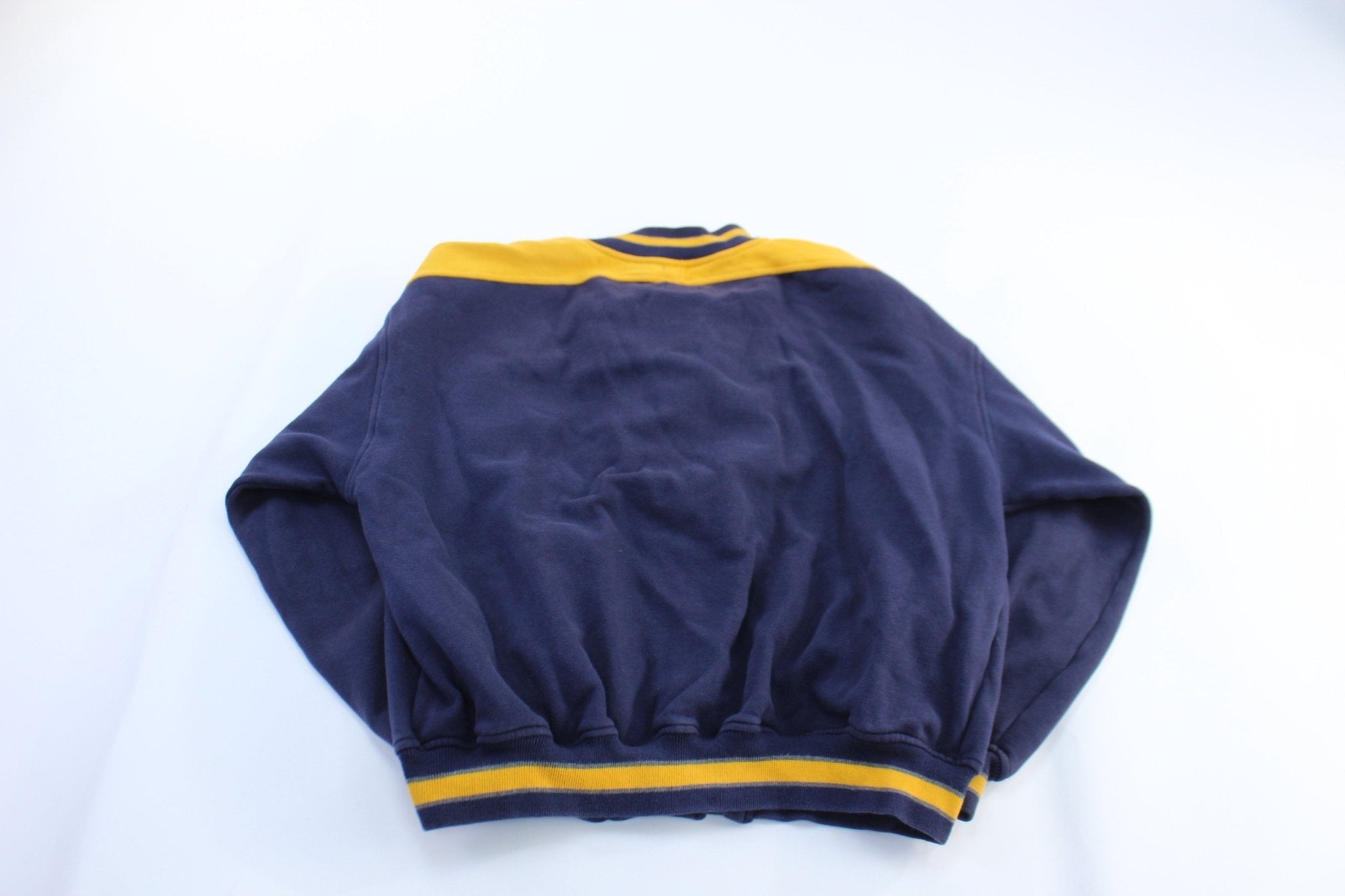 Gap Embroidered Blue & Yellow Varsity Tradition USW 56 Jacket - Jacket - Thrifted Threads