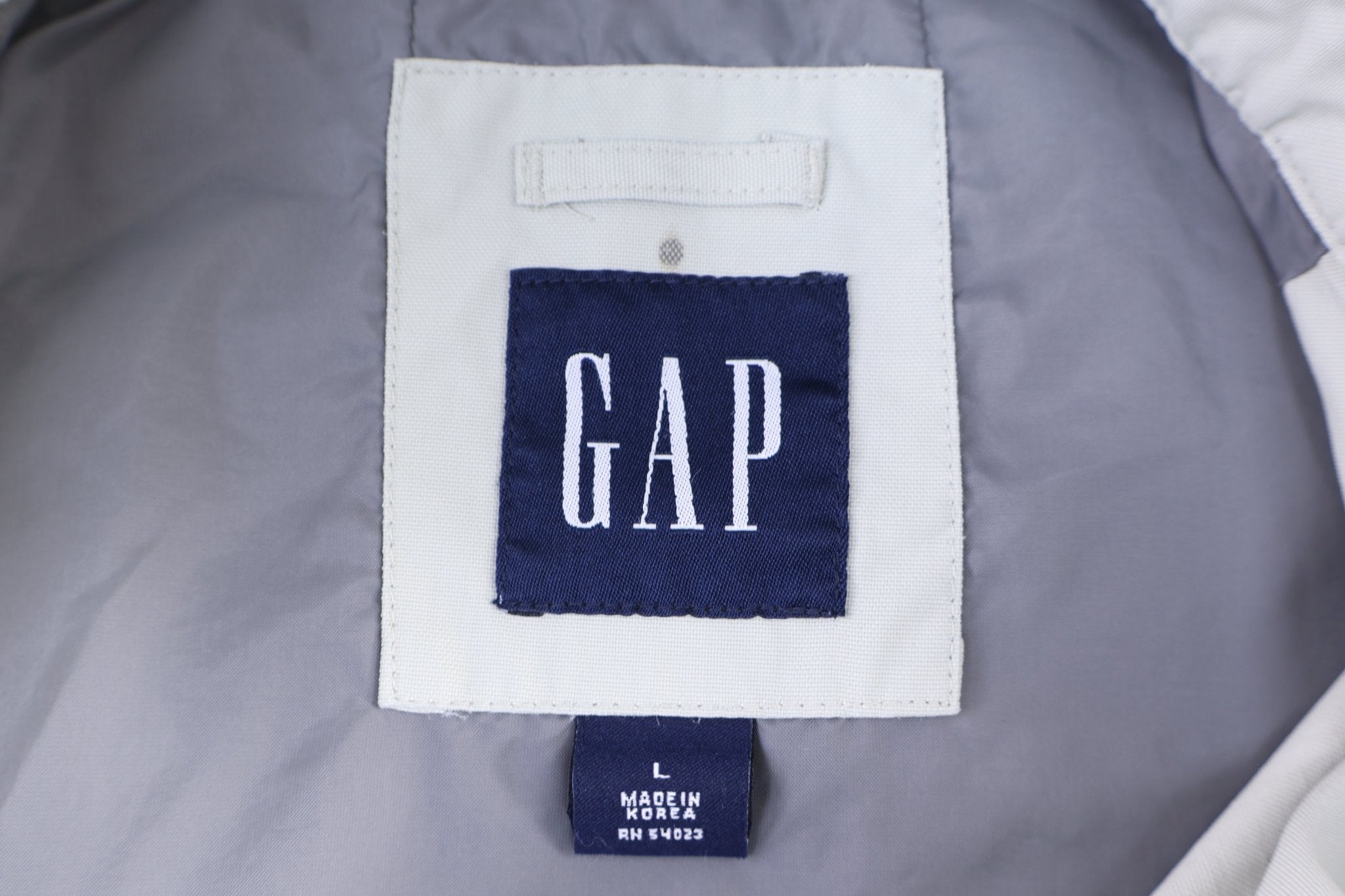GAP Full Zip Grey Jacket - Jacket - Thrifted Threads