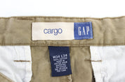 Gap Khaki Cargo Pants - ThriftedThreads.com