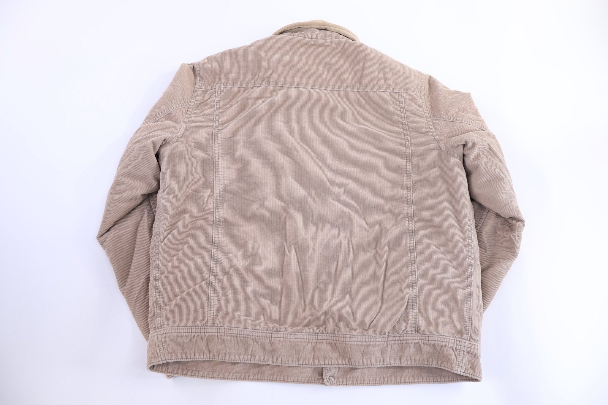 GAP Tan Corduroy Full Zip Jacket - Jacket - Thrifted Threads