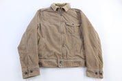 GAP Tan Corduroy Full Zip Jacket - jacket - Thrifted Threads