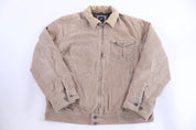 GAP Tan Corduroy Full Zip Jacket - Jacket - Thrifted Threads