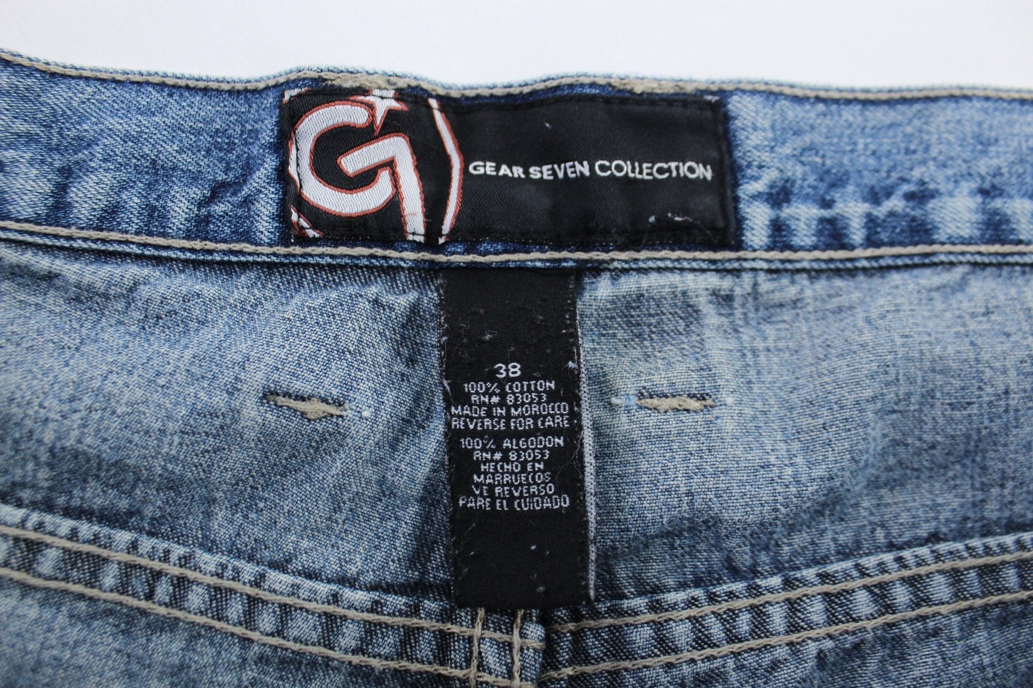 Gear Seven Collection Denim Shorts - ThriftedThreads.com