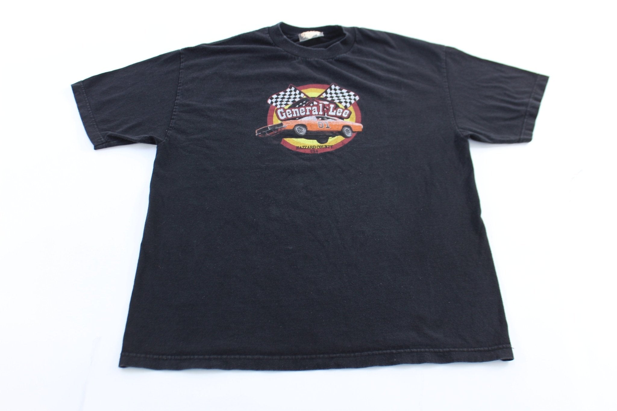 General Lee The Dukes of Hazzard Graphic T-Shirt - ThriftedThreads.com