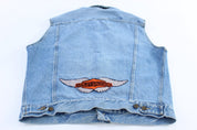Georges Marciano by Guess Denim Button Down Vest - Vest - Thrifted Threads