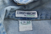 Georges Marciano by Guess Denim Button Down Vest - Vest - Thrifted Threads