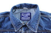 Girl's Hard Rock Cafe Embroidered New Orleans Denim Jacket - Jacket - Thrifted Threads