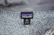 Girls Patagonia Logo Patch Grey Better Sweater - ThriftedThreads.com
