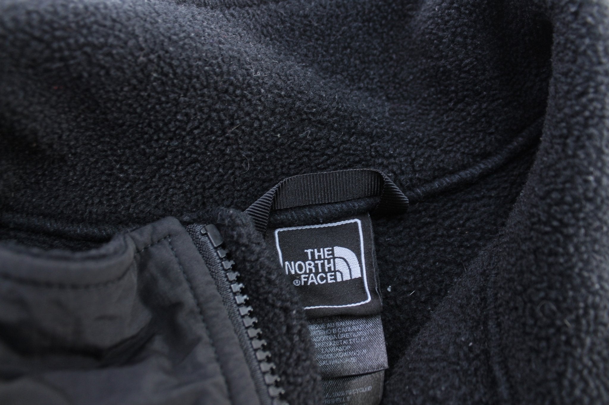 Girls The North Face Embroidered Logo Black Denali Jacket - Jacket - Thrifted Threads