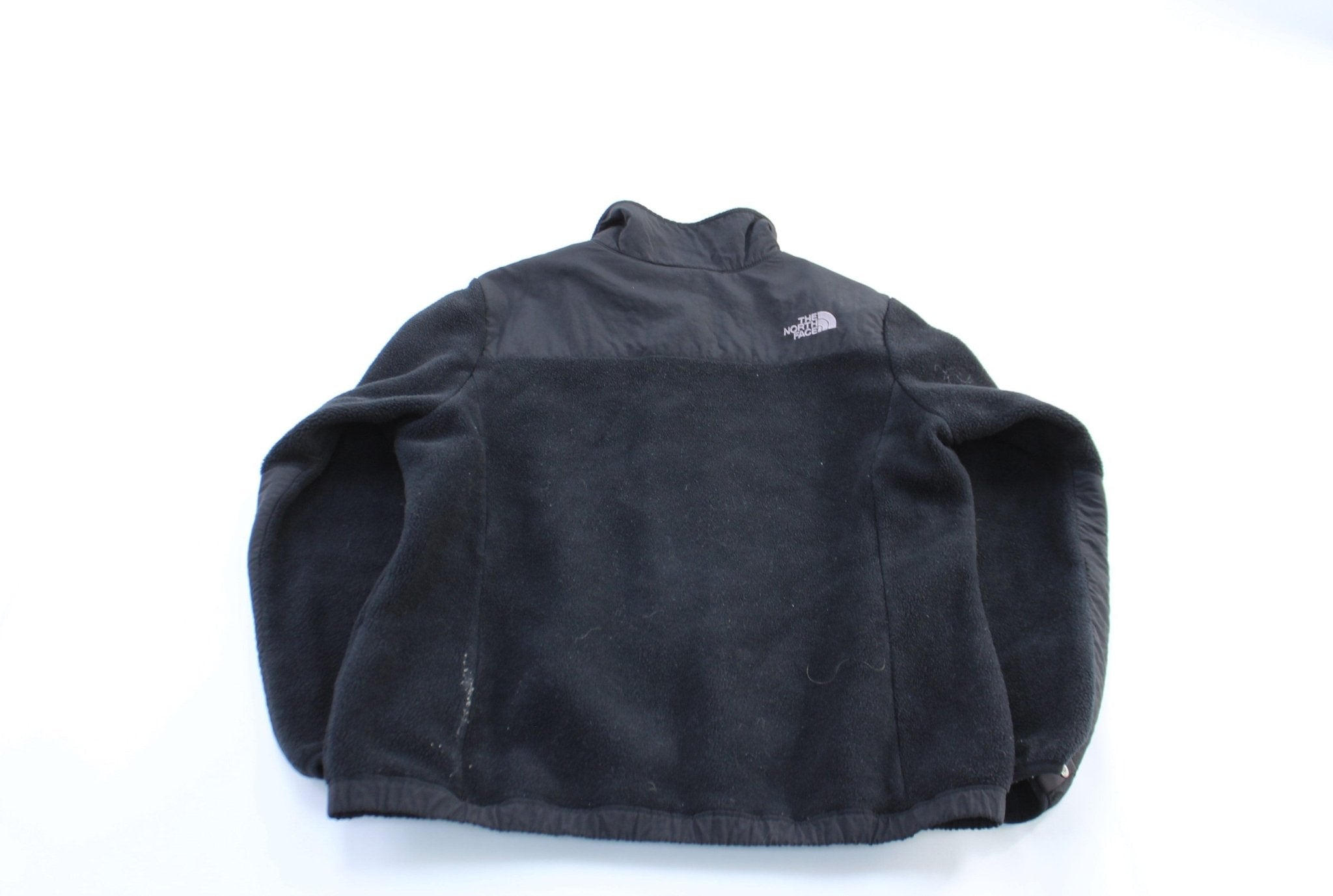 Girls The North Face Embroidered Logo Black Denali Jacket - Jacket - Thrifted Threads