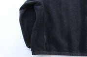 Girls The North Face Embroidered Logo Black Denali Jacket - Jacket - Thrifted Threads