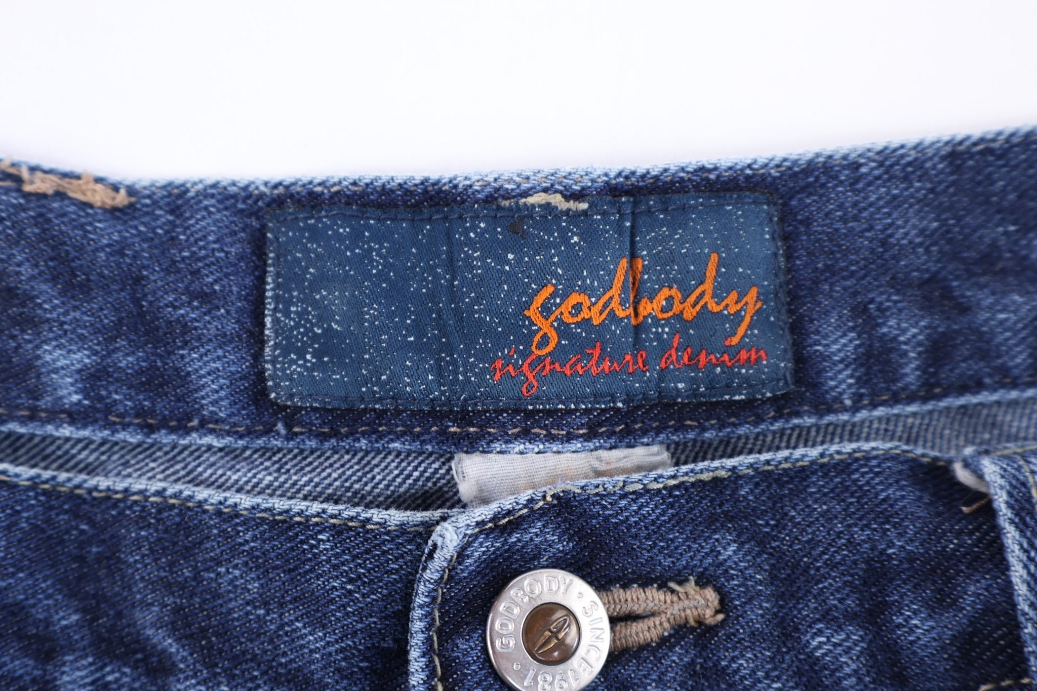 Godbody Signature Dark Wash Carpenter Jeans - pants - Thrifted Threads