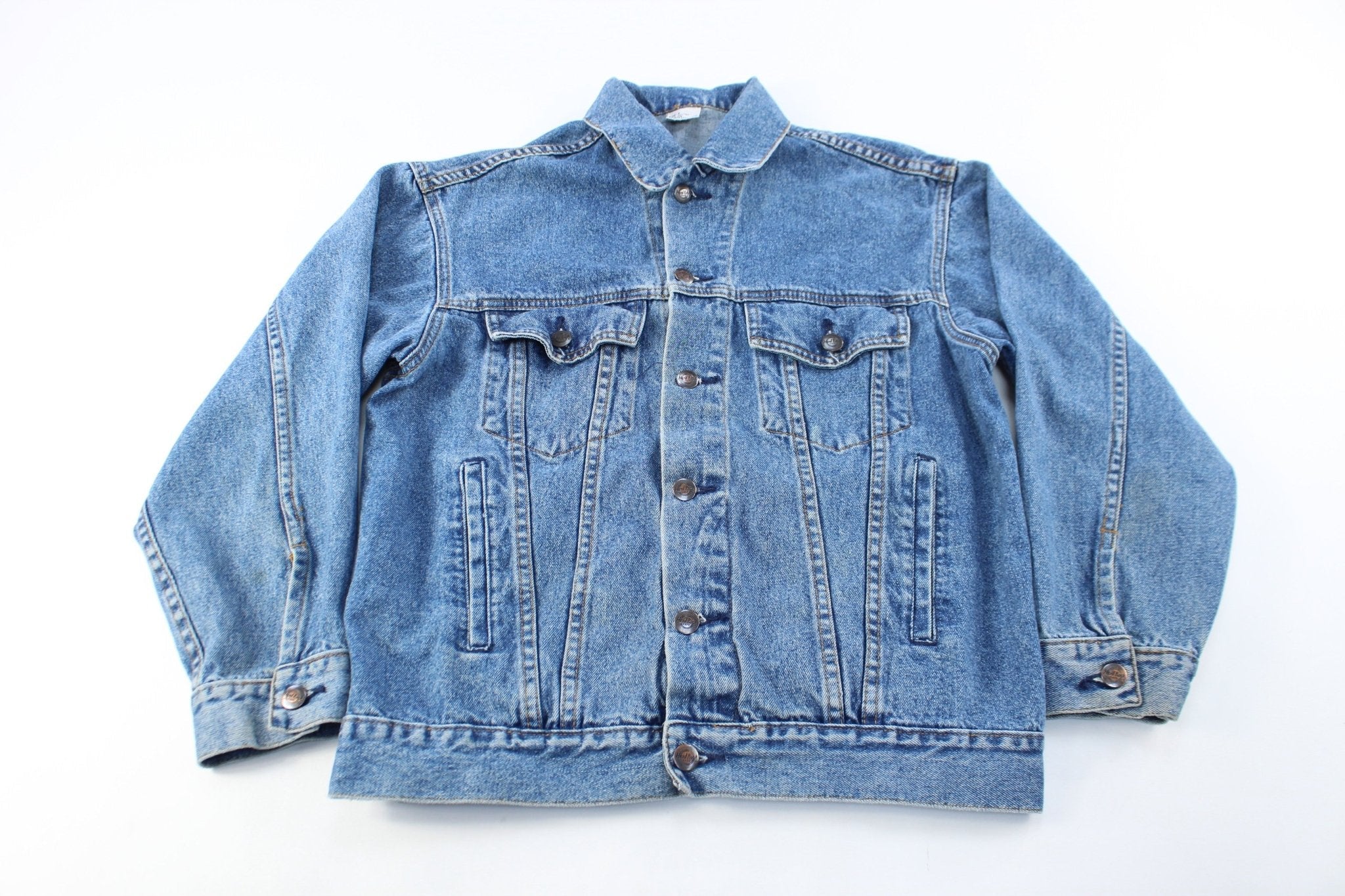 Hard Rock Cafe Boston Embroidered Denim Jacket - Jackets - Thrifted Threads