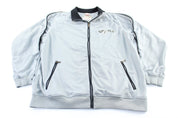 Hardwood Classic San Antonio Spurs Black & Grey Zip Up Jacket - Jackets - Thrifted Threads