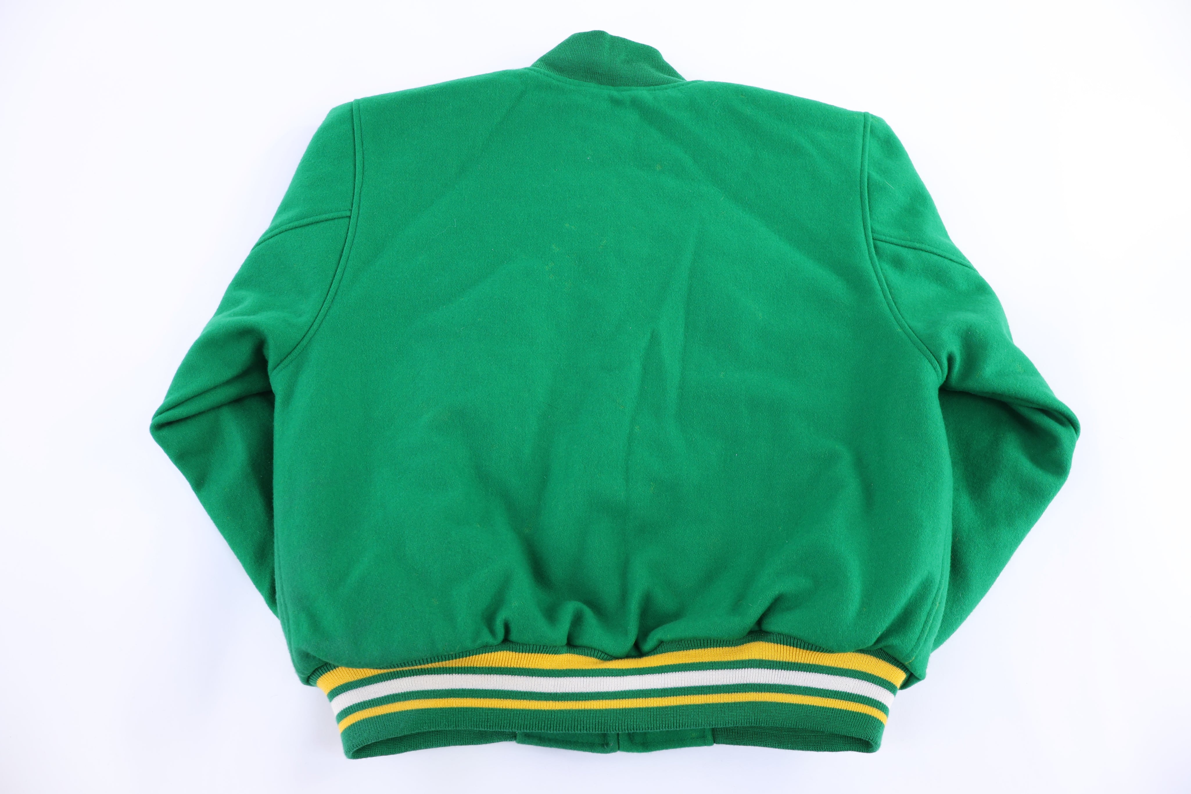 Hardwood Classics Boston Celtics Bomber Jacket - Jacket - Thrifted Threads