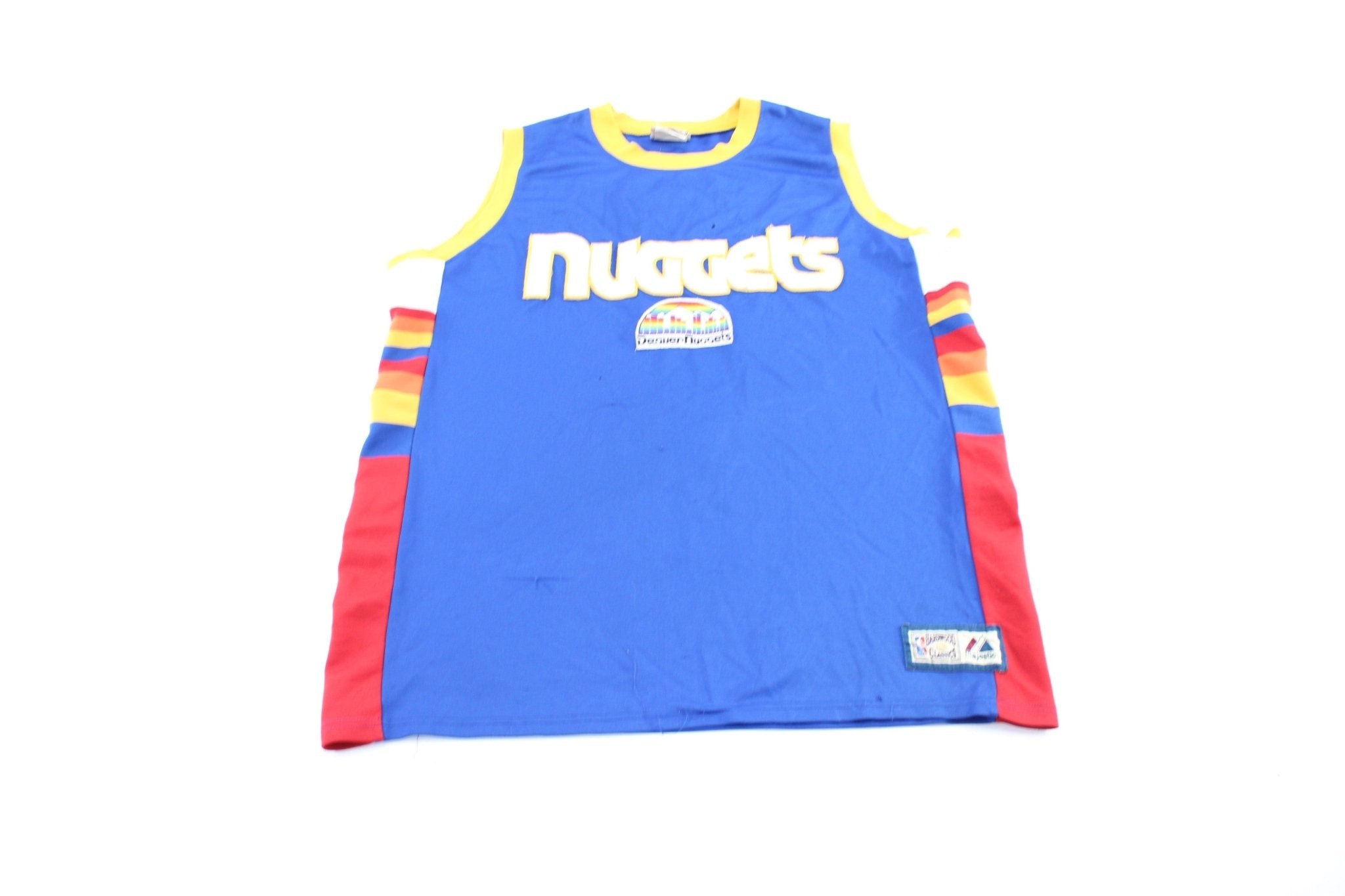 Hardwood Classics Denver Nuggets Basketball Jersey - ThriftedThreads.com