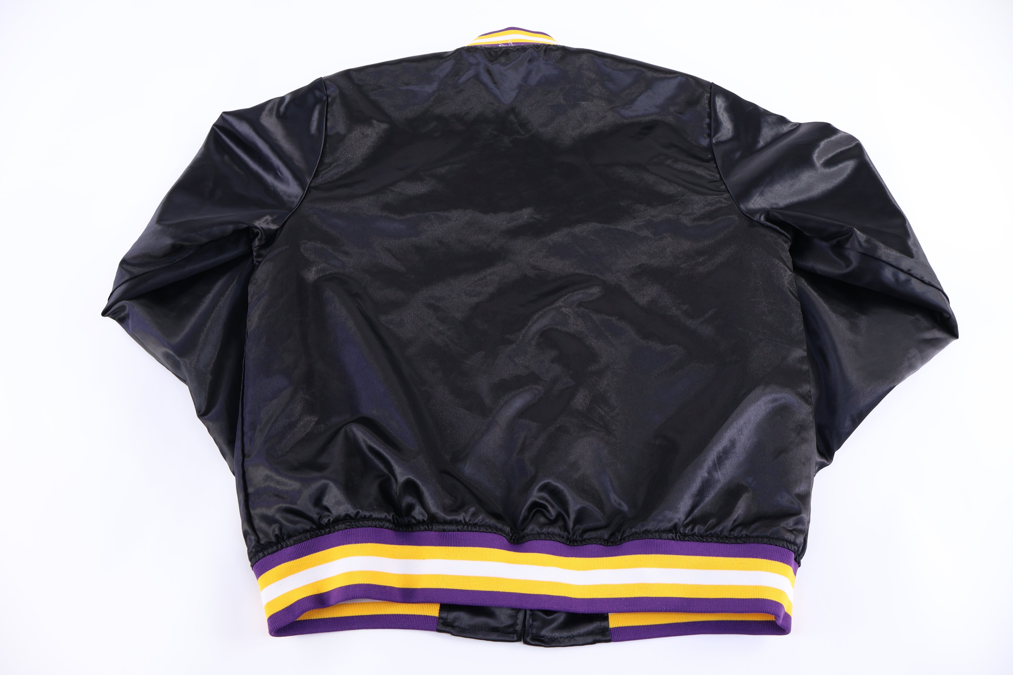 Hardwood Classics Los Angeles Basketball Bomber Jacket - Jacket - Thrifted Threads