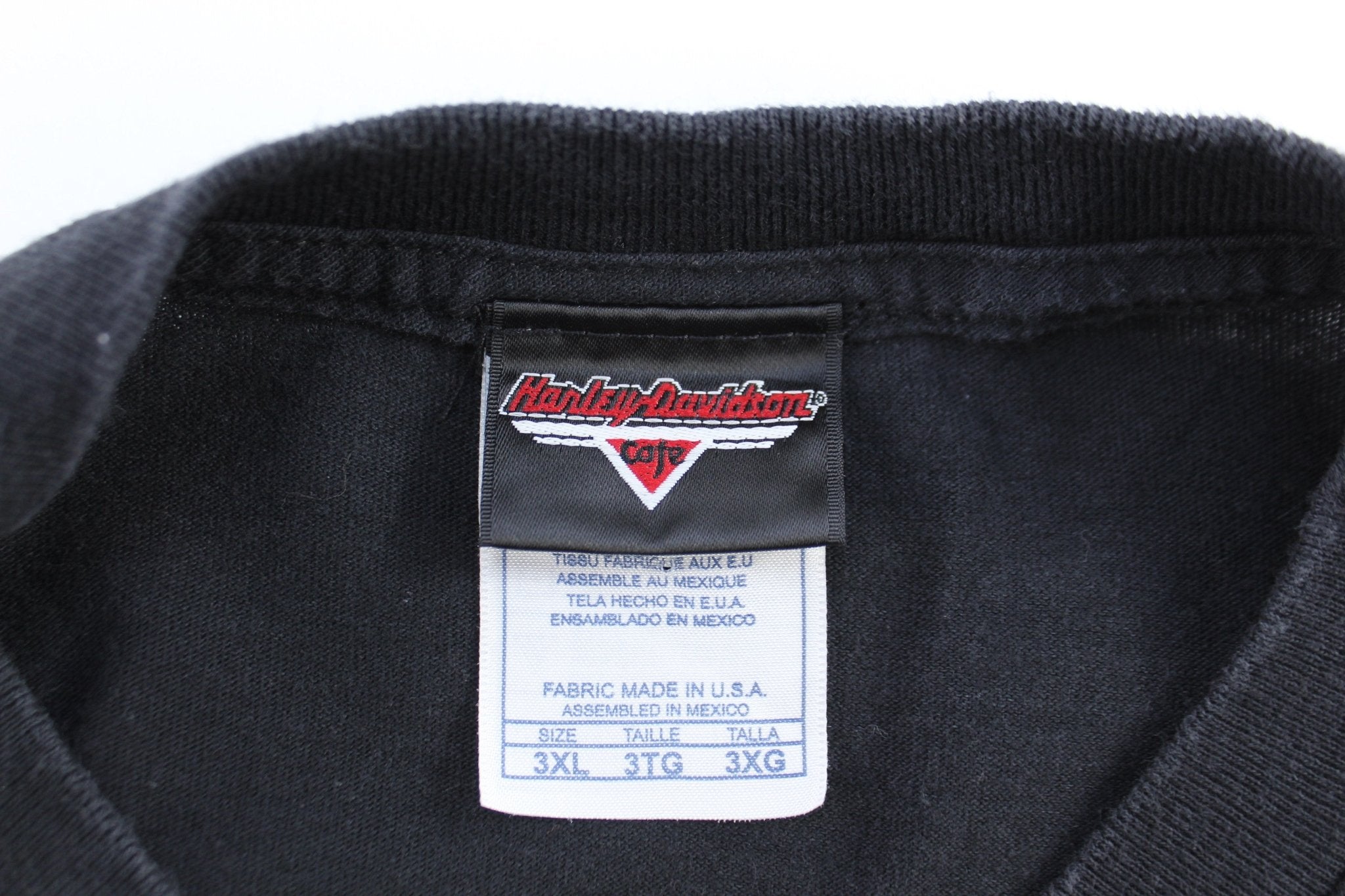 Harley Davidson Cafe Las Vegas. Nevada Graphic T-Shirt - ThriftedThreads.com