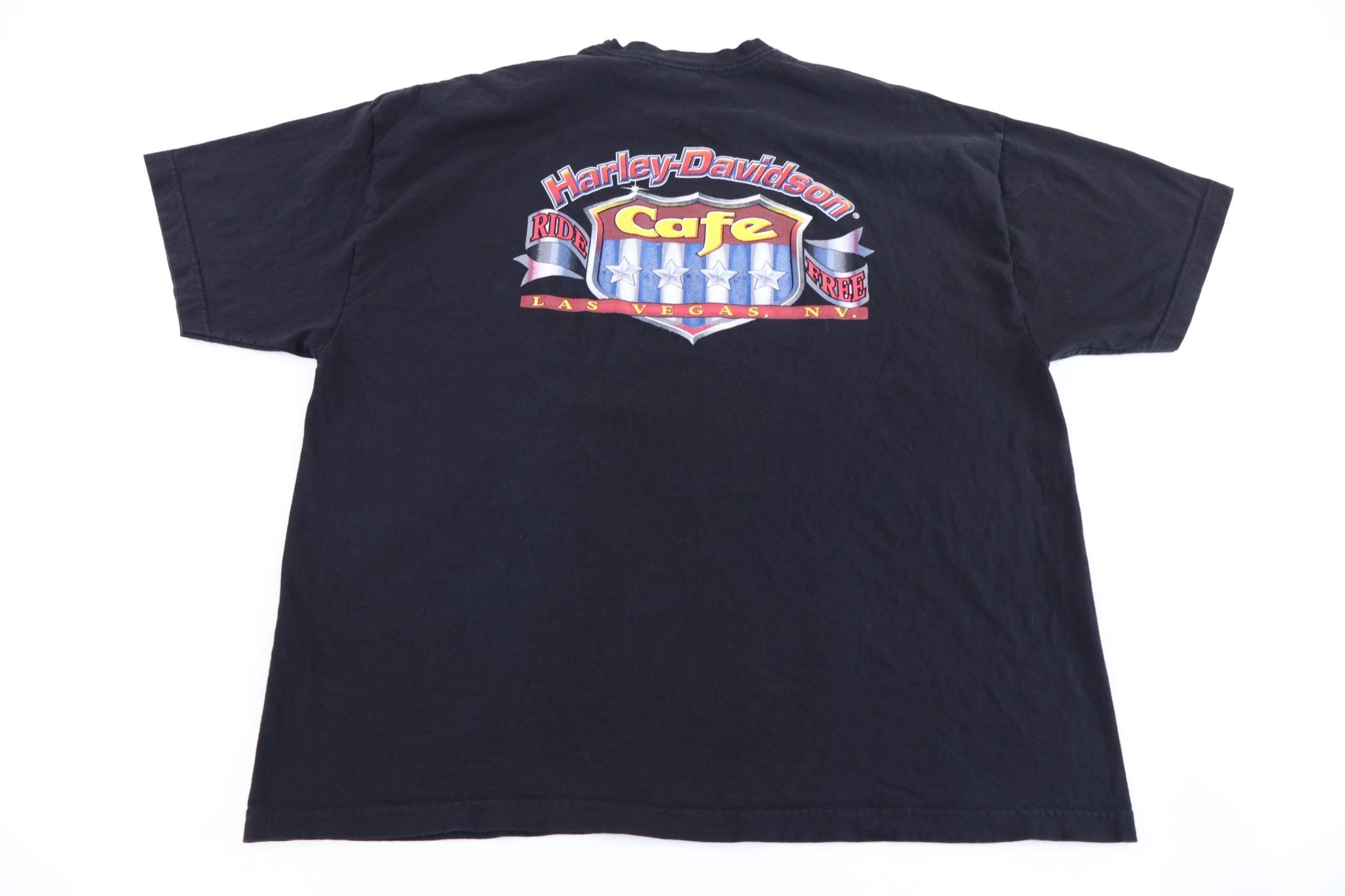 Harley Davidson Cafe Las Vegas T-shirt - Shirts & Tops - Thrifted Threads