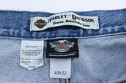 Harley Davidson Light Wash Denim Jeans - Pants/Shorts - Thrifted Threads